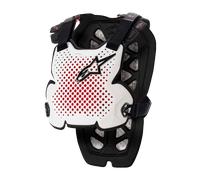 Pettorina Alpinestars A-1 Bianco/Nero/RossoM/L Bianco,Nero,Rosso