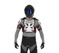 Pettorina Alpinestars A-10 Bianco/Nero/RossoXS/S Bianco,Nero,Rosso