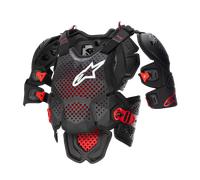Pettorina A-10 V2 FULL CHEST Nero Rosso ALPINESTARS - RI: XS/S