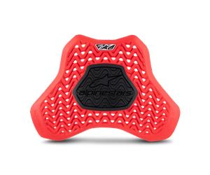 Pettorina Alpinestars Nucleon Plasma Racing Rosso-Nero M Nero
