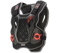 Gilet di protezione Alpinestars Bionic Action nero rosso - XXL