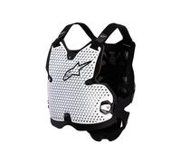 Pettorina BIONIC ACTION V2 CHEST PROTECTOR Bianco ALPINESTARS - RI: XL/2X