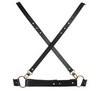 Pettorina Bondage Bijoux Indiscrets Maze X - Vegan Nera