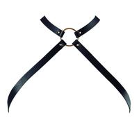 Pettorina Bondage Incrociata Bijoux Indiscrets Maze - Nero