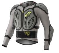 Pettorina completa Alpinestars Bionic Action Grigio Scuro Grigio Ash Giallo Fluo XXL