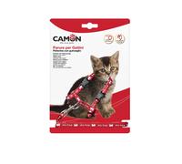 Pettorina con guinzaglio parure per gatti piccoli spessore 8 mm