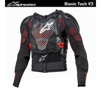 PETTORINA CROSS ENDURO ALPINESTARS BIONIC TECH V3 LIVELLO 2 NERO