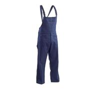 PETTORINA DA LAVORO SALOPETTE UOMO IN COTONE 100% MASSAUA BLU (BLU, 44)