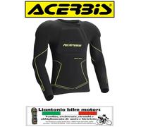 PETTORINA DENSITY ACERBIS PER MOTO CROSS ENDURO NERO GIALLO