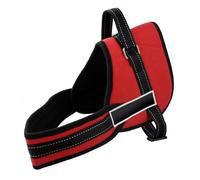 Pettorina di addestramento imbottita Taglia M per cani regolabile Rosso