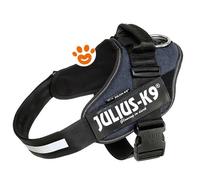 Pettorina IDC Julius K9 Powerharness Con Fantasia (ITA) - Pettorina IDC Julius K9 Powerharness Con Fantasia (ITA) - Jeans, S / Mini (49-67cm)