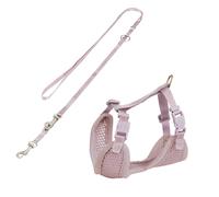 Pettorina morbida con guinzaglio per cuccioli Trixie Junior - 26-34 cm circ. torace, 200 cm, lilla chiaro