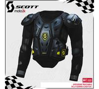 PETTORINA MOTO CROSS ENDURO SCOTT COMMANDER 2 BLK JACKET PROTECTOR BODY ARMOUR