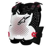 Alpinestars A-4 Plasma, gilet protettivo livello 1 M/L male Nero/Rosso/Bianco