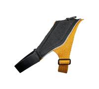 Pettorina per cani KnitFit JK9, Taglia: L, Giallo-Nero