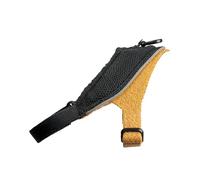 Pettorina per cani KnitFit JK9, Taglia: XS, Giallo-Nero