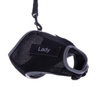 Pettorina per gatti Trixie XCat con adesivi e guinzaglio - nero