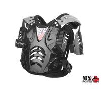 PETTORINA POLISPORT P8000700003 NERO-ARGENTO XP2 JUNIOR BAMBINO