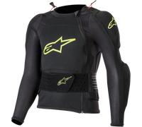 Pettorina Ragazzo BIONIC PLUS YOUTH Nero Giallo Fluo ALPINESTARS - RI: L/XL