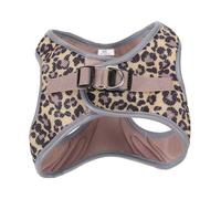Pettorina Reflective Hiking Leopard con imbottitura interna per cani Hiking