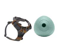 Pettorina Ruffwear + Gioco per cani Ruffwear Snack Huckama - Ø 8,9 cm gratis! - Front Range, Moonlight Mountains: Tg. S: 56 - 69 cm di circ. toracica