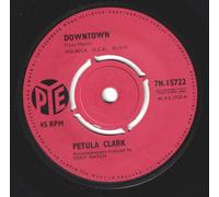 Petula Clark - DOWNTOWN 7" (VINYL 45) UK PYE 1964