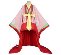 PETUNFV Cosmic Princess Kaguya Costume Cosplay Kimono Anime Set Completo Per Donna Adulta, Halloween Carnevale Fancy Dress Comic Con Party-clothes||M