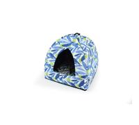 Petup Cuccia a Tenda Igloo - Blu e Verde: 40x40cm - Cucce per cani da interno - 1° ORDINE? scegli lo sconto BZR5 / BZR20 + 200 punti fedeltà blu