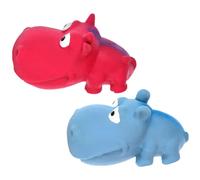 PetUp Joy gioco per cani con squeaker in lattice per denti e gengive Misura 9 cm Hippo Soggetti assortiti - 1° ORDINE? scegli lo sconto BZR5 / BZR20 + 200 punti fedeltà
