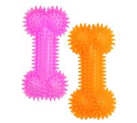 PetUp Joy gioco per cani Osso in TPR con squeaker Studs Bone con punte per cuccioli Misura 16,5 cm Colori assortiti - 1° ORDINE? scegli lo sconto BZR5 / BZR20 + 200 punti fedeltà