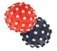 PetUp Joy gioco per cani Palla con squeaker in lattice con rilievi Diametro 9 cm Colori assortiti - 1° ORDINE? scegli lo sconto BZR5 / BZR20 + 200 punti fedeltà