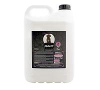 Petuxe Cosmetics Shampoo per Cani Acqua Pulizia Profonda, Ricci Massima Idratazione. Texturizer per capelli ricci con olio di pepe di UVA, vitamina E e B5. Vegano. (5 L)