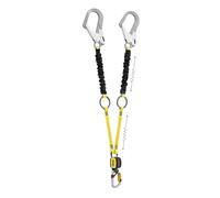 PETZL | ABSORBICA-Y - Cordino posteriore | 150 cm | Ammortizzatore | Ganci per scale per impalcature MGO
