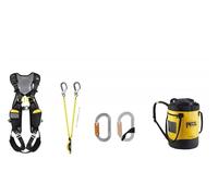 PETZL, Absorbica-Y Fall Arrest Kit, Kit per Scalata, Multicolore, 2, Unisex-Adulti