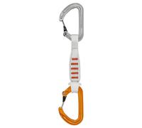 Rinvio con fettuccia Express Petzl Ange Finesse 10 arancione grigio