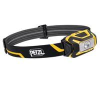 PETZL ARIA 1R Headlamp - Black/Yellow (450 lm) Rechargeable (Core) - 475lm Blac