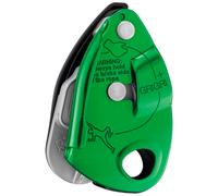 Petzl - Assicuratore con blocco assistito - Grigri+ Green in Alluminio - Verde