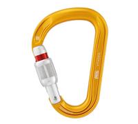 Moschettone Petzl Attache Screw Lock giallo