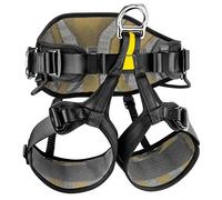 PETZL AVAO SIT FAST 1 - Tracolla per arrampicata, colore: Nero/Giallo