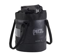 PETZL, Bucket 15, Sacco Portacorda Autoportante, Nero, 15 Liters, Unisex-Adult