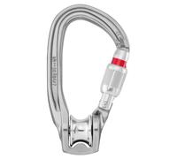 Petzl carrucola moschettone Rollclip Z Metallico Screw-Lock