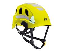 Petzl Strato Casco Vent Hi-Viz Taglia 53-63 cm, Giallo (Taglia Unica)