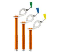 PETZL, Laser Speed Light, Ultralight Ice Screw con Manico Integrato, Verde, 21 Cm, Unisex-Adulto