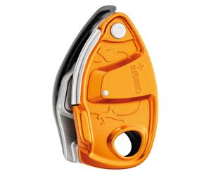 Petzl - Discensore da arrampicata - Grigri + Arancione