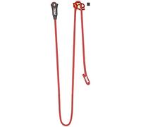 PETZL, Dual Connect Vario, Cordino Doppio Completamente Regolabile e Dispositivo di assicurazione per Arrampicata e Alpinismo, Rosso, Taglia Unica, Unisex Adulto