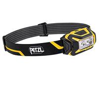 Petzl Aria 2 R Lampada Frontale 600 Lumen, Nero/Giallo
