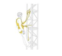 PETZL, Fall Arrest And Work Positioning Kit, Kit per Scalata, Multicolore, 1, Unisex-Adulti