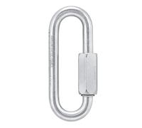 PETZL, Go 8 Mm (Pack of 10), Maglia Rapida A Grande Apertura per Le Palestre D’Arrampicata, Grigio, 8 Millimetri, Unisex-Adulti