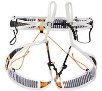 Petzl Fly - imbrago basso S White/Black/Orange unisex