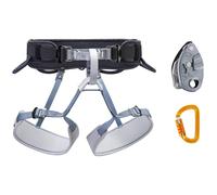 PETZL Kit Corax Sm'd Tl Grigri - Unisex - Grigio / Nero - Taglia 2- modello 2025